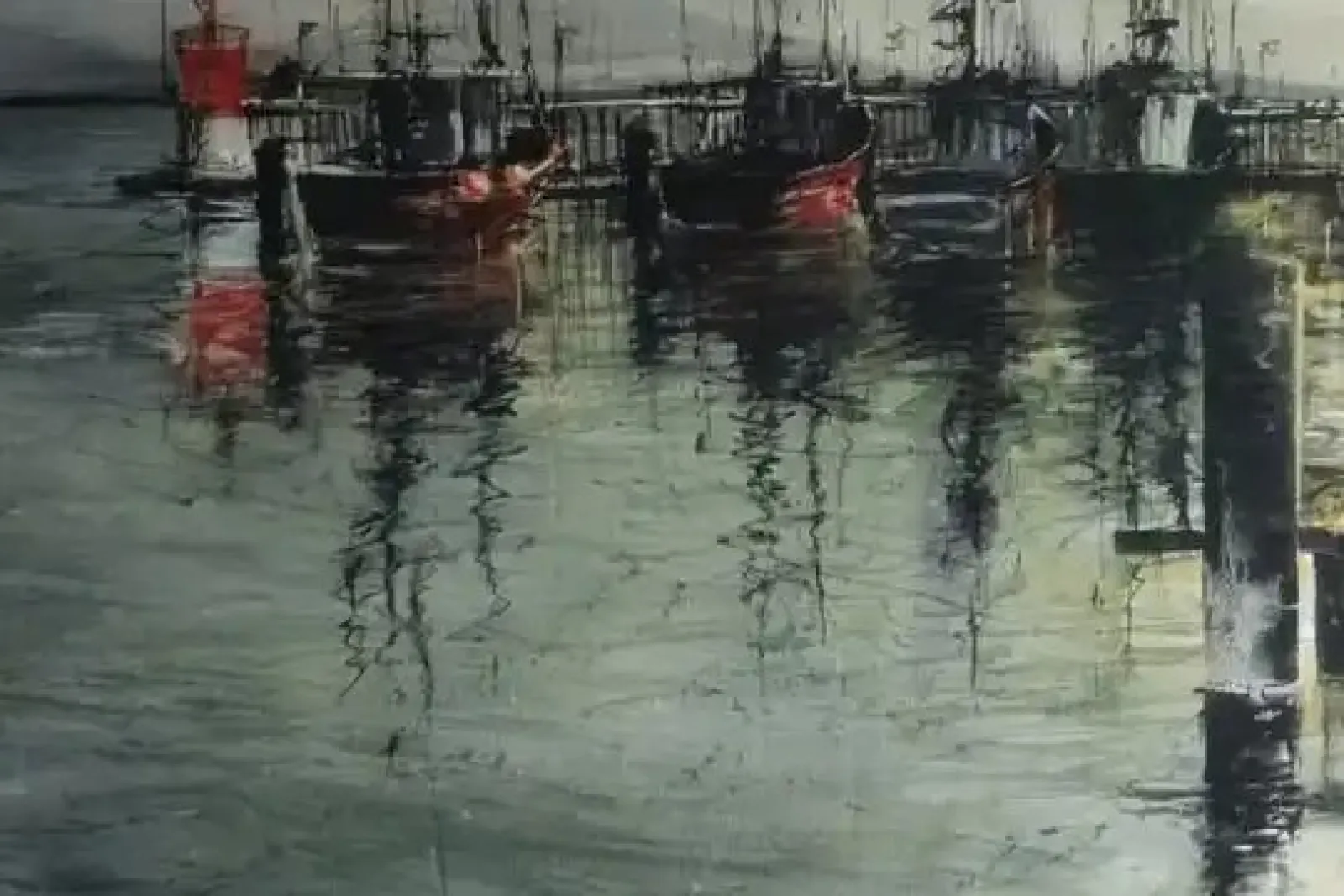 "Hojas de agua. Pintura en acuarela y acrílico", exposición de Iñaki Núñez Ruilope