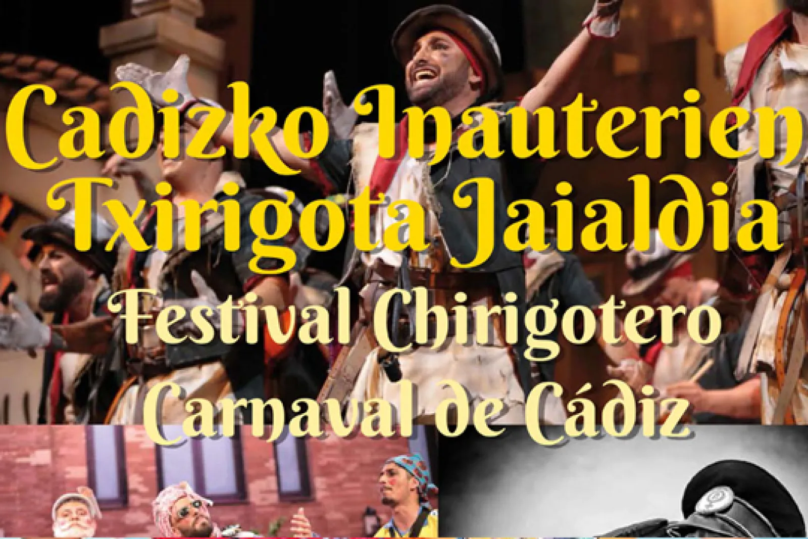 Festival de Chirigotas de Cádiz 2026 en Hondarribia