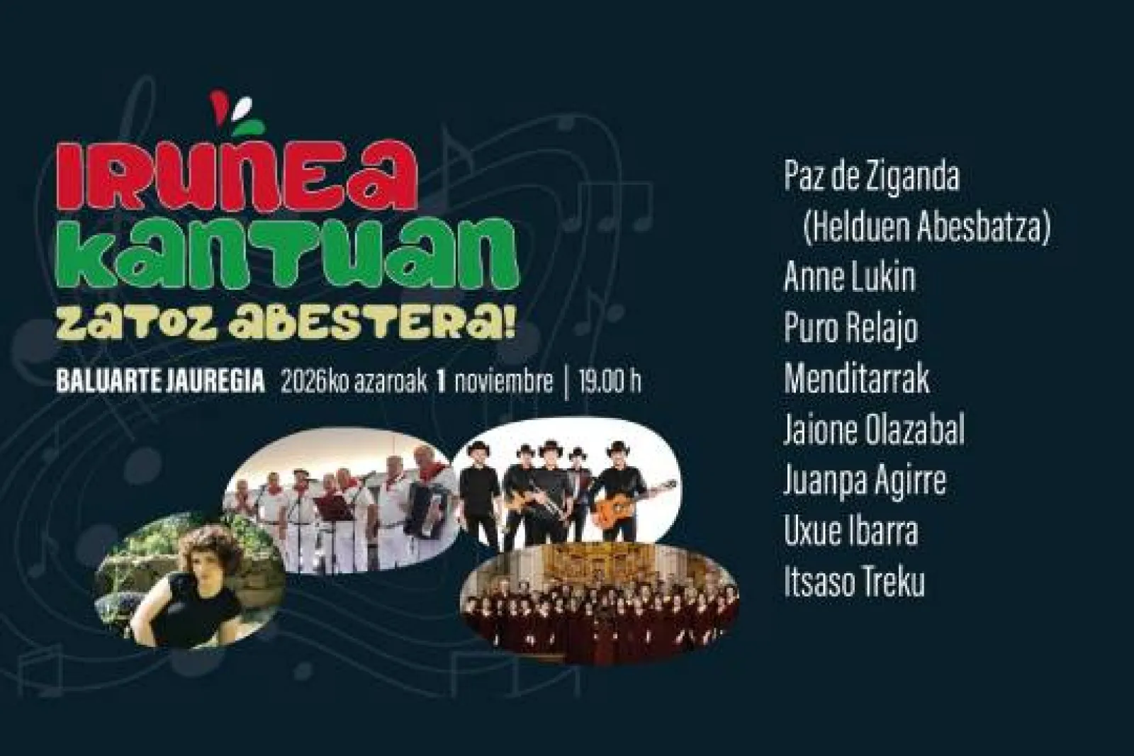 Iruñea Kantuan 2026