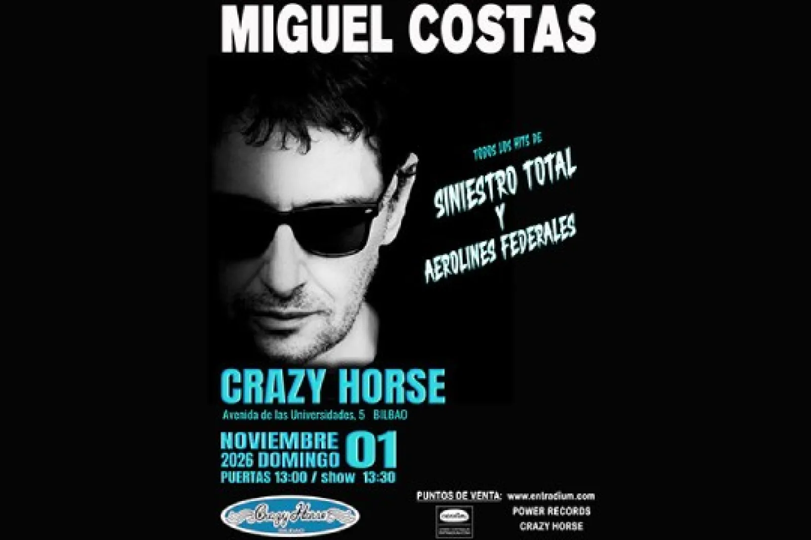 MIGUEL COSTAS (Siniestro Total, Aerolíneas Federales)