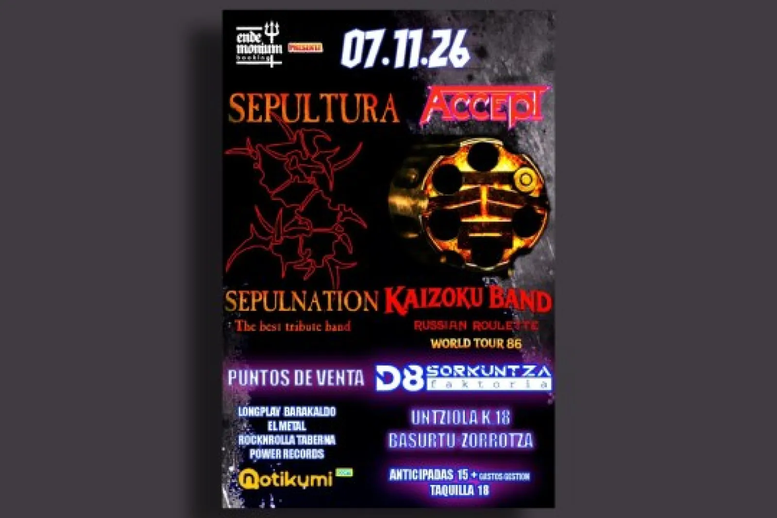 Sepulnation + Kaizoku
