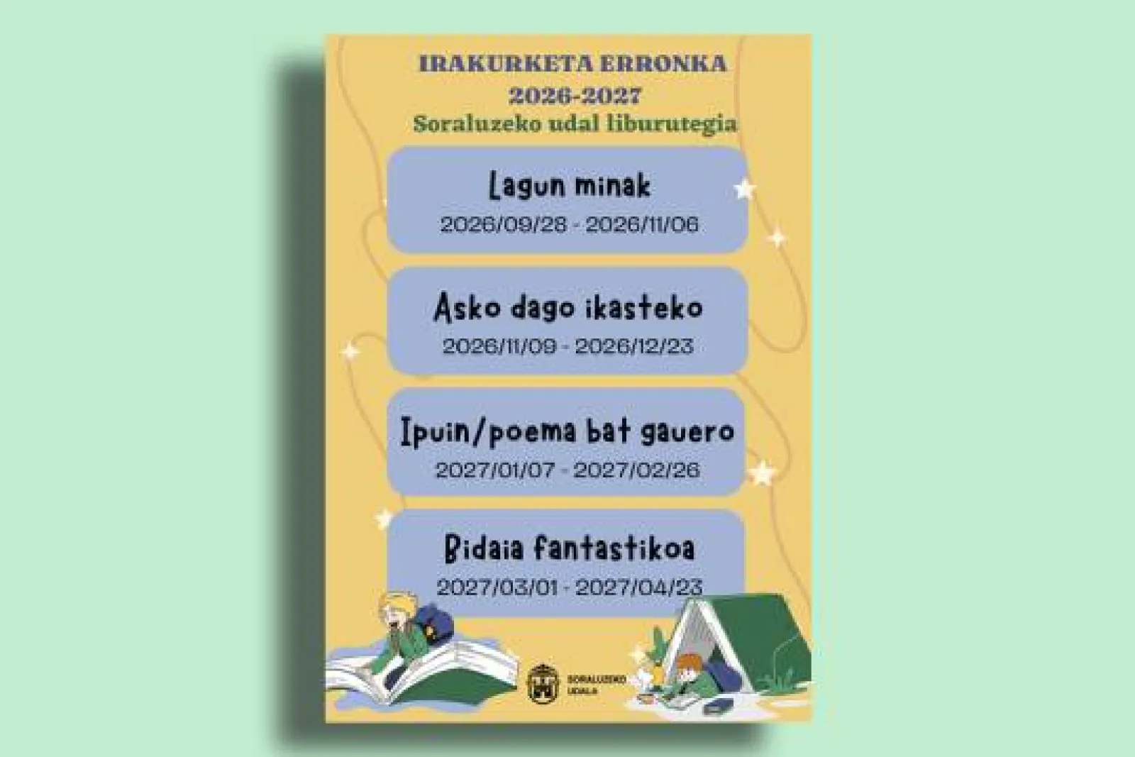 Reto lector: "Asko dago ikasteko"