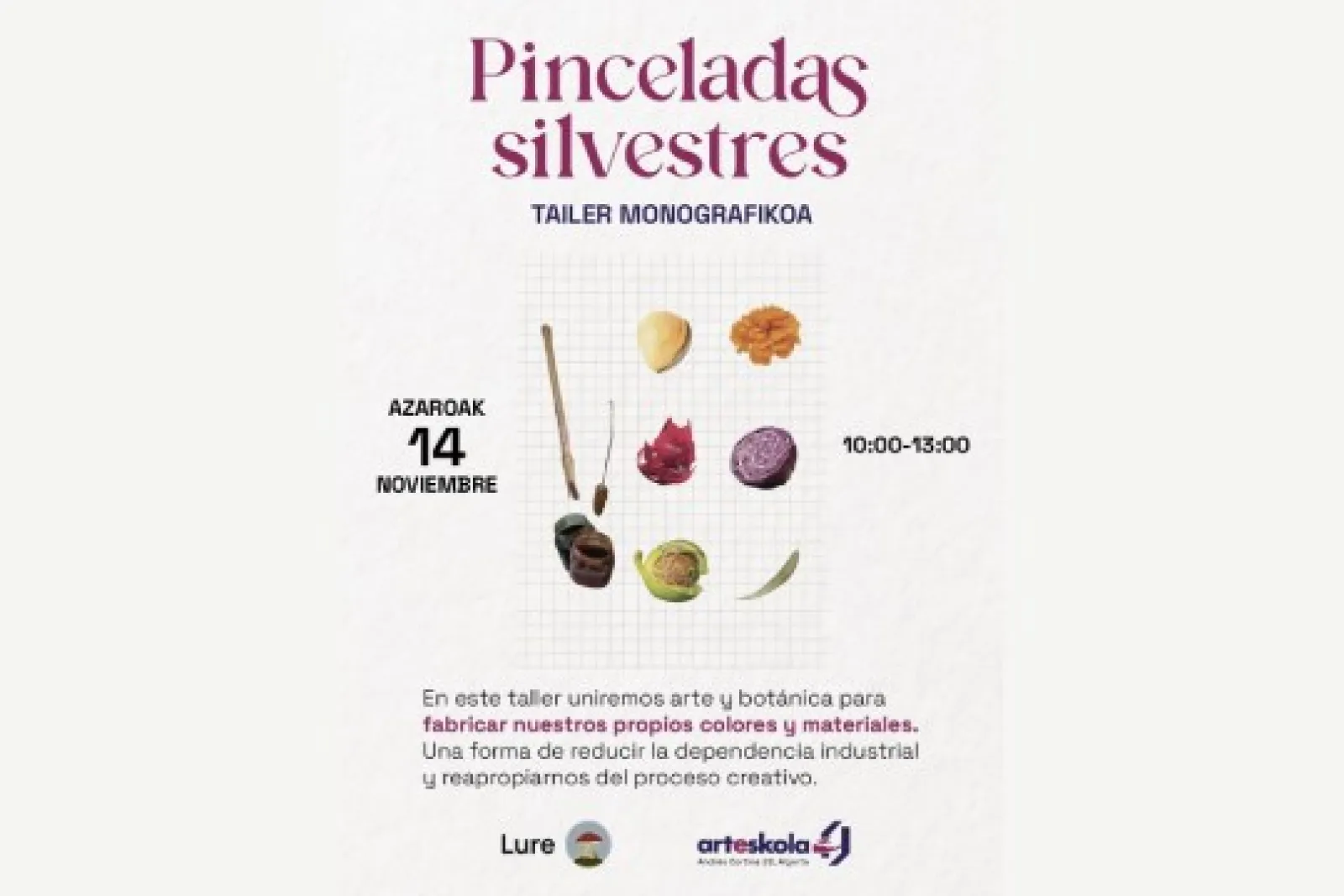 "Coups de pinceau sauvages"