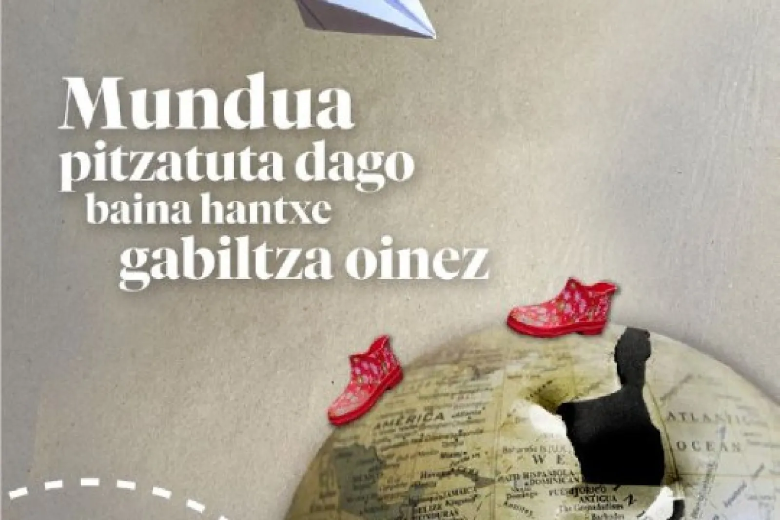 Club de literatura para jóvenes: "Mundua pitzatuta dago baina hantze galbiltza oinez"