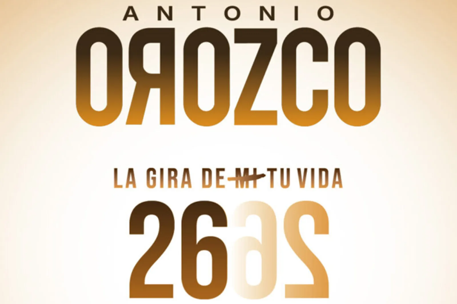 Antonio Orozco (20 novembre - Buesa Arena)
