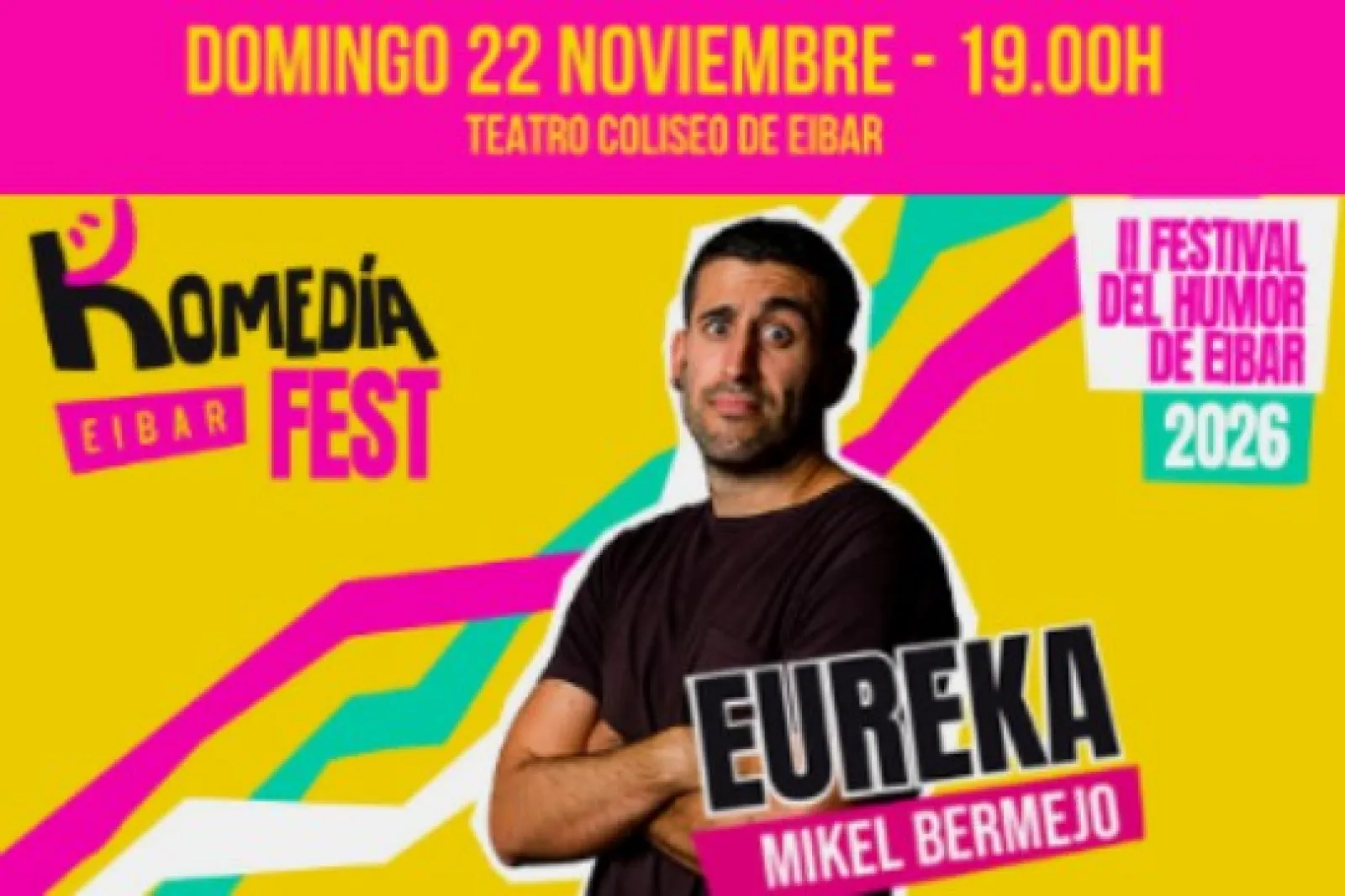 Komedia Fest 2026: Mikel Bermejo: "Eureka"