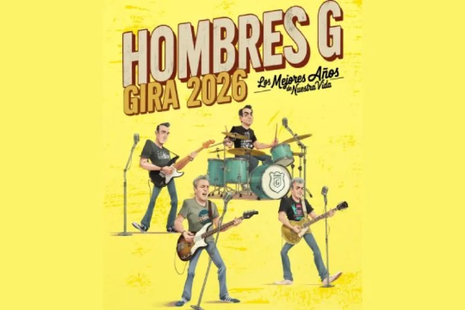 Concierto HOMBRES G (28 de noviembre 2026 - Navarra Arena)