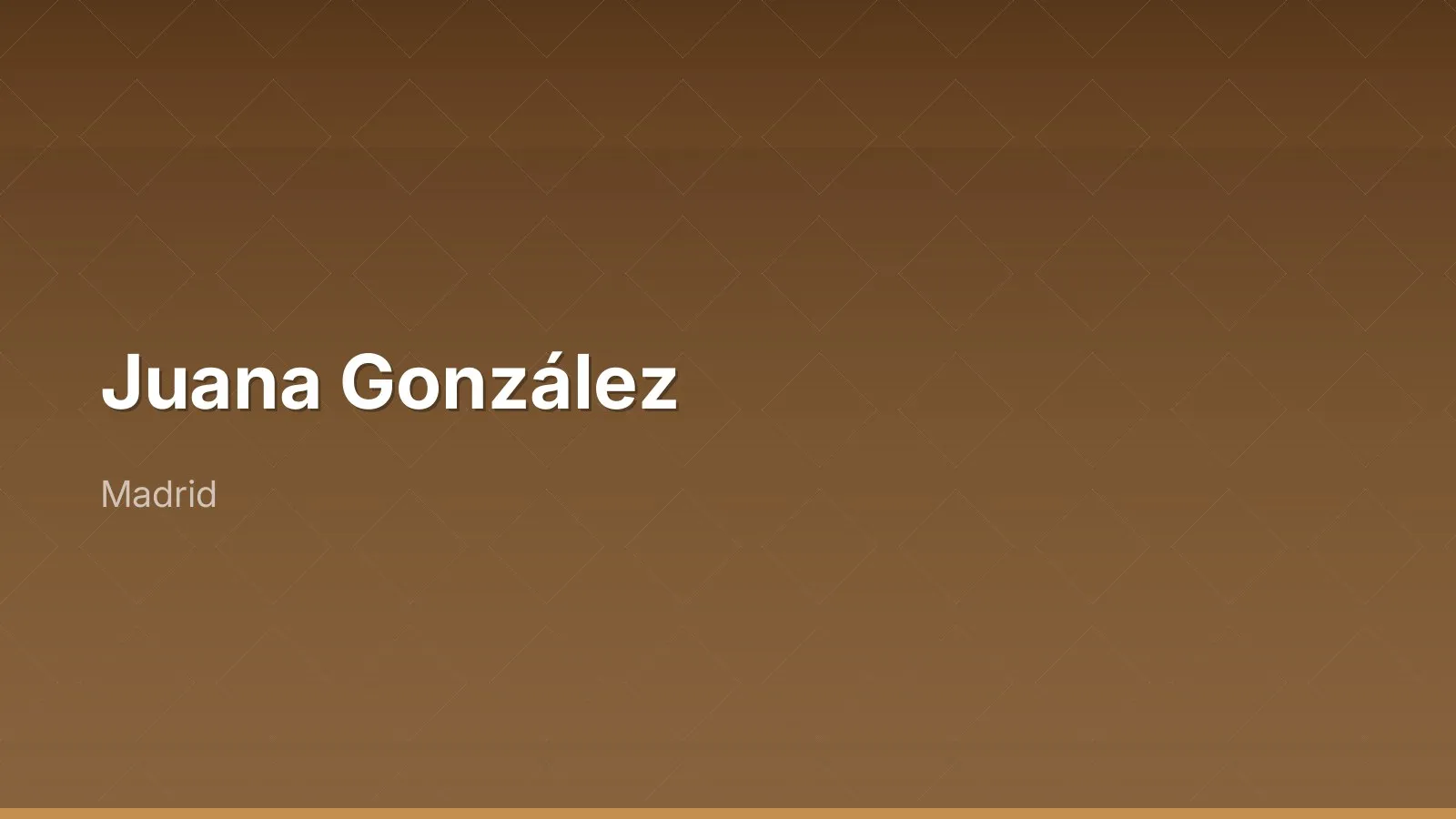 Juana González