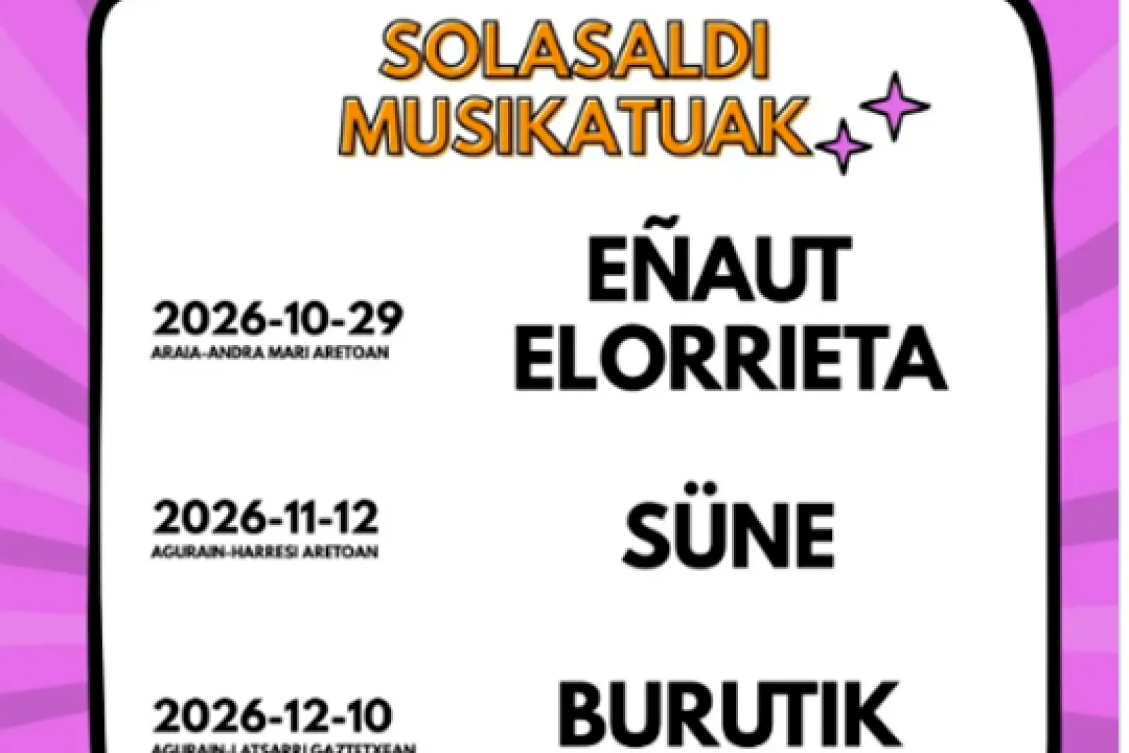 Coloquio musicado: Burutik