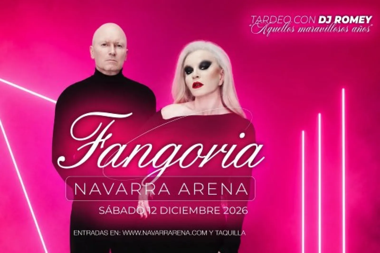 Entradas Fangoria (12 de diciembre - Navarra Arena)