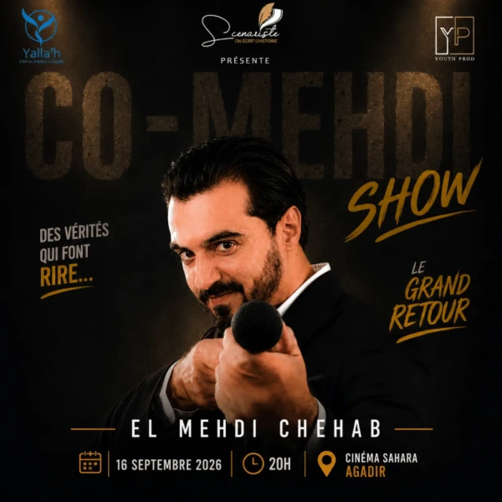 CO-MEHDI SHOW à Agadir — Mehdi El Chehab