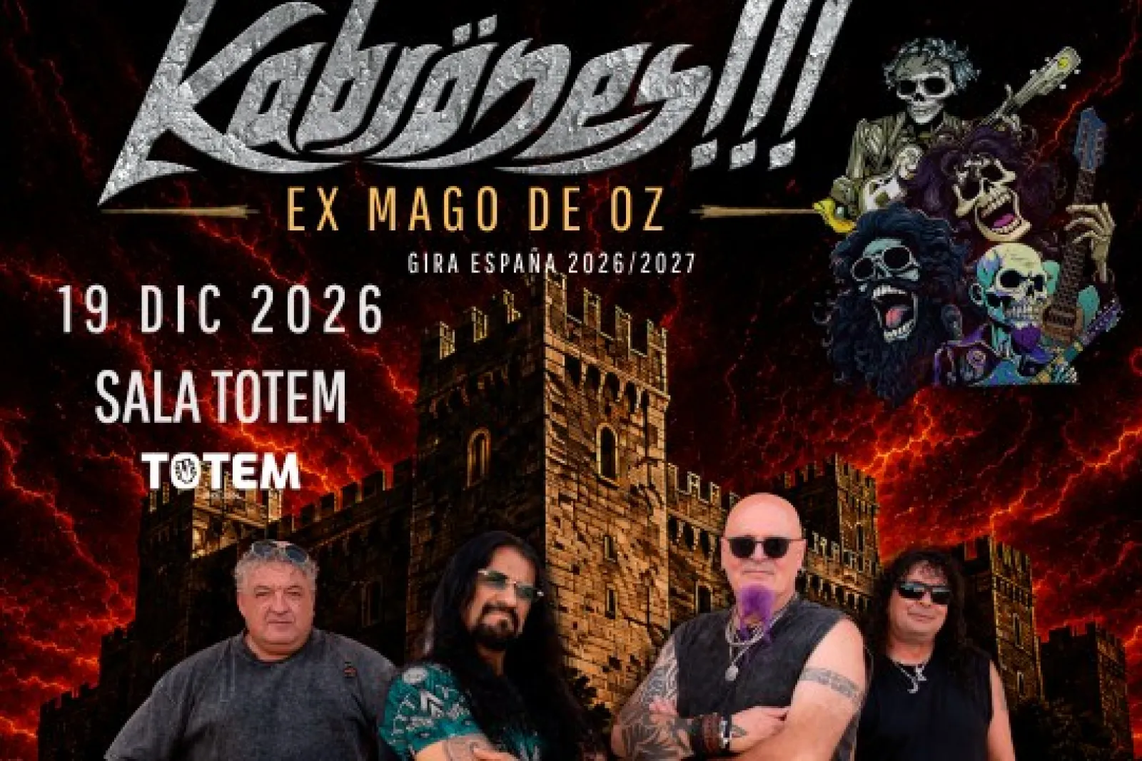 Entradas KABRöNES! + Lepoka (19 de diciembre - Totem)