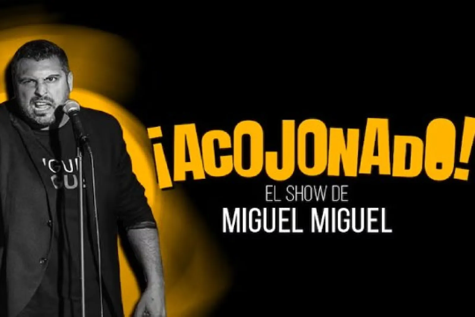Miguel Miguel: "¡Acojonado!"