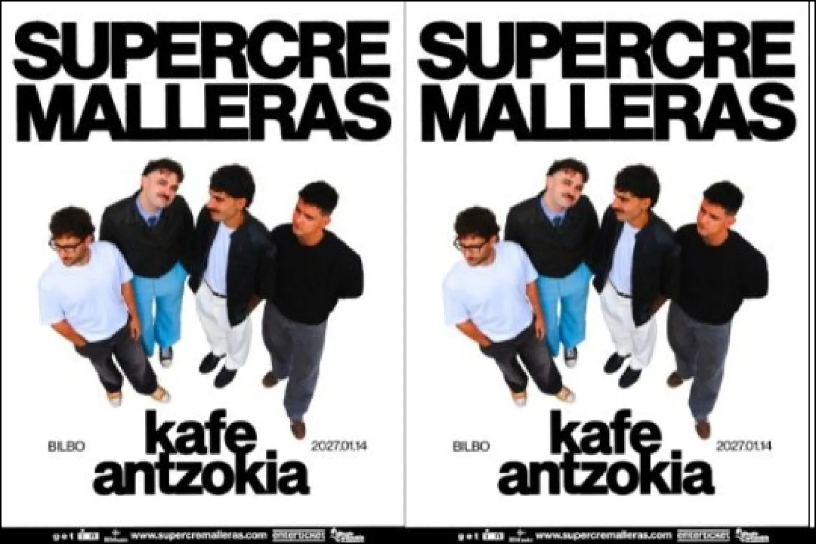 تذاكر SUPERCREMALLERAS (14 يناير - بلباو)