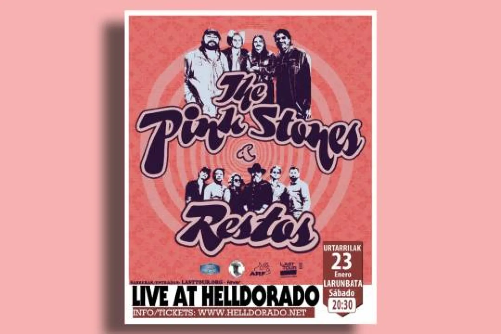 Restos + The Pink Stones
