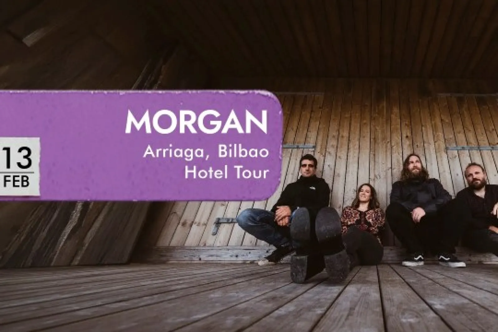 Negufest 2027: MORGAN: fin de gira (13 de febrero - Bilbao)