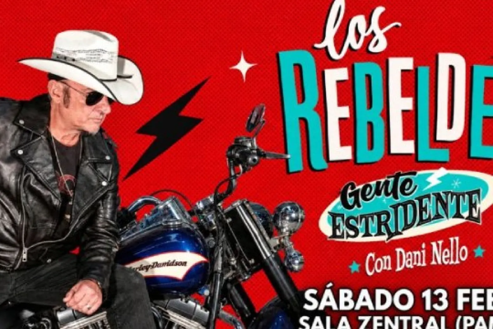 Entradas LOS REBELDES (Zentral Pamplona)
