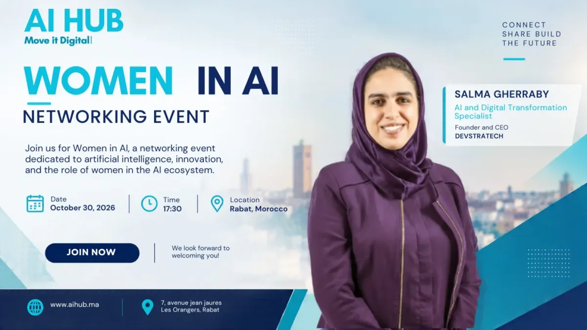 WOMEN IN AI — soirée de networking