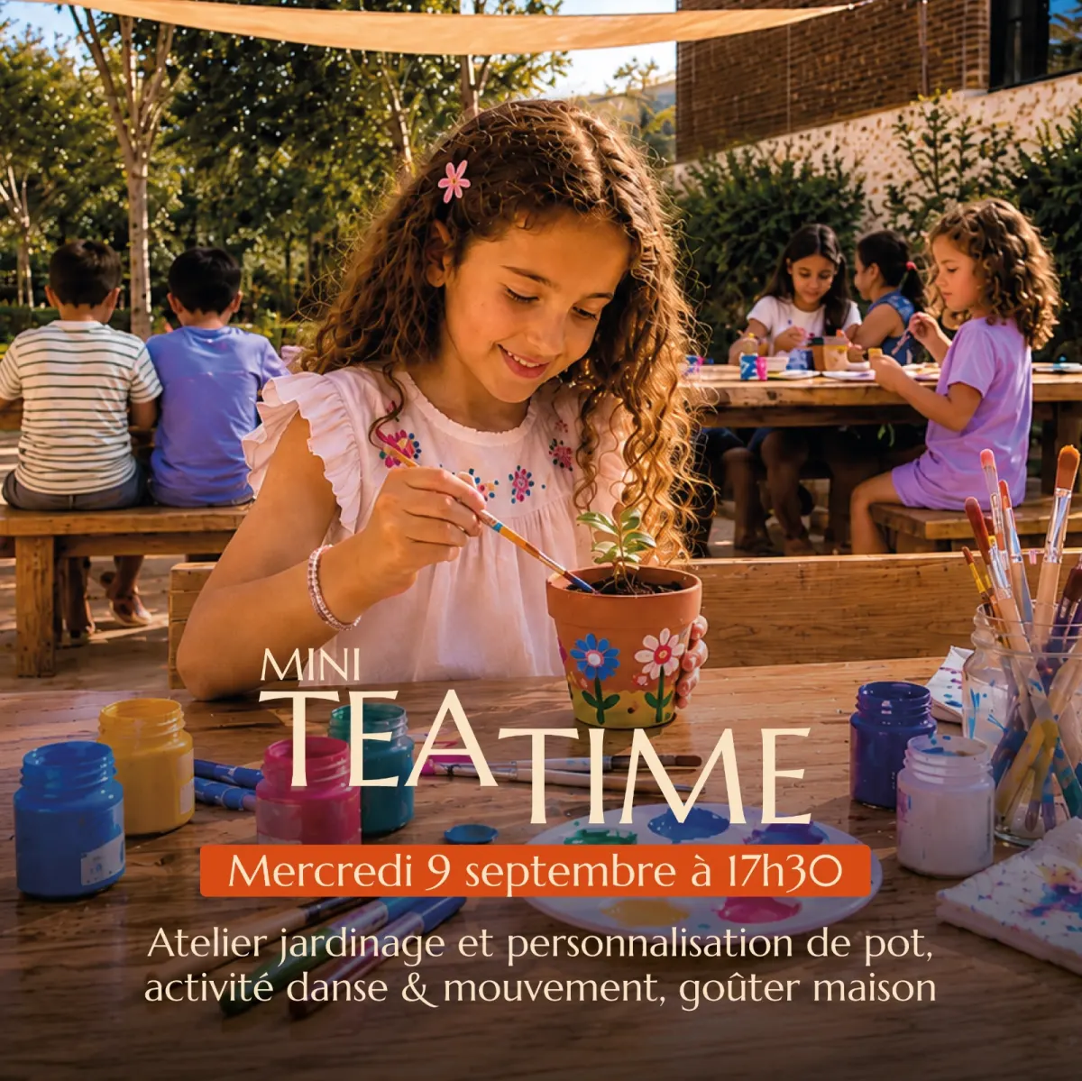 Mini Tea Time — séance du 9 septembre au Marché Dar Essalam