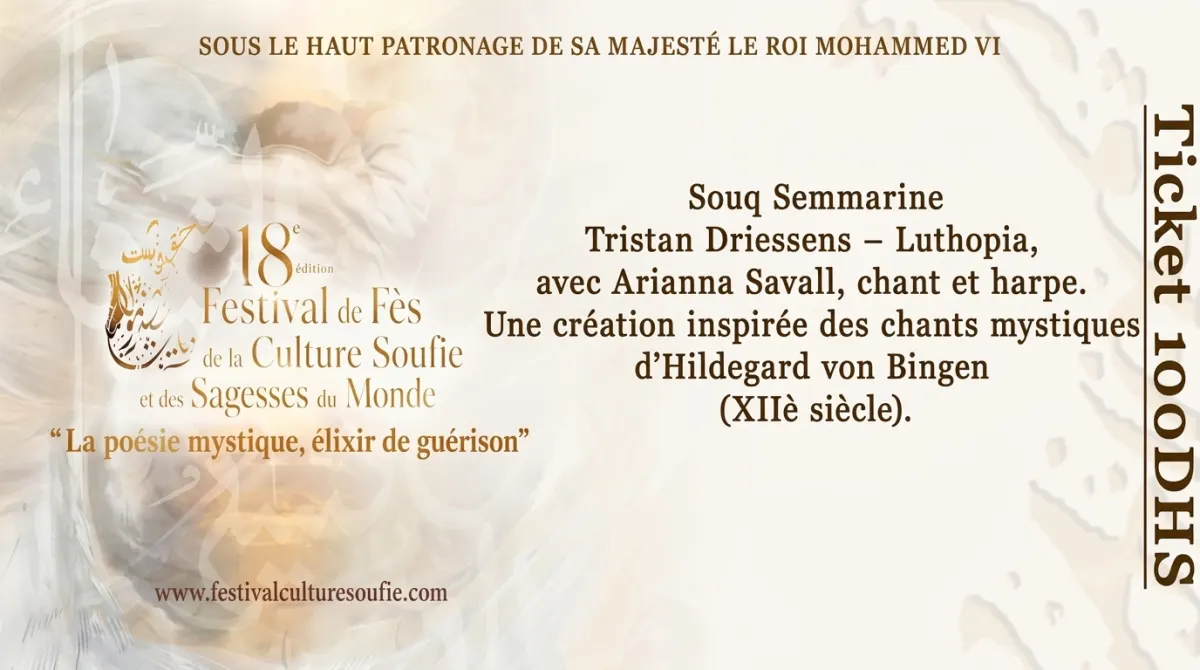 Concert : Tristan Driessens — « Luthopia », avec Arianna Savall