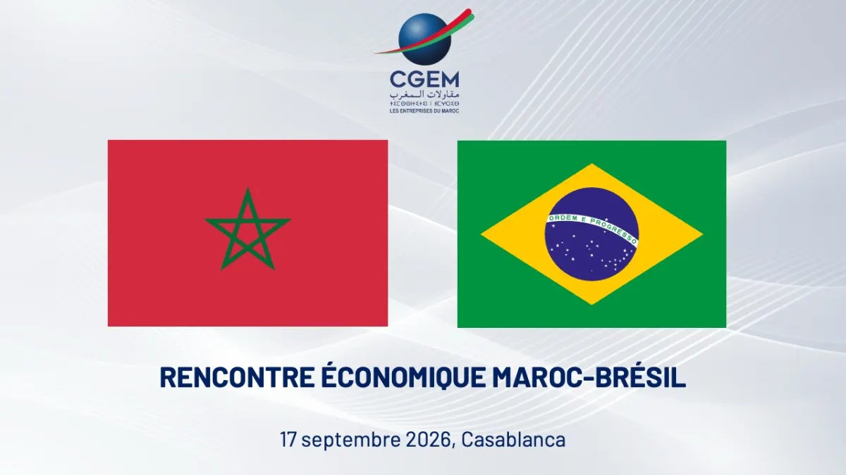 Rencontre économique Maroc-Brésil — CGEM