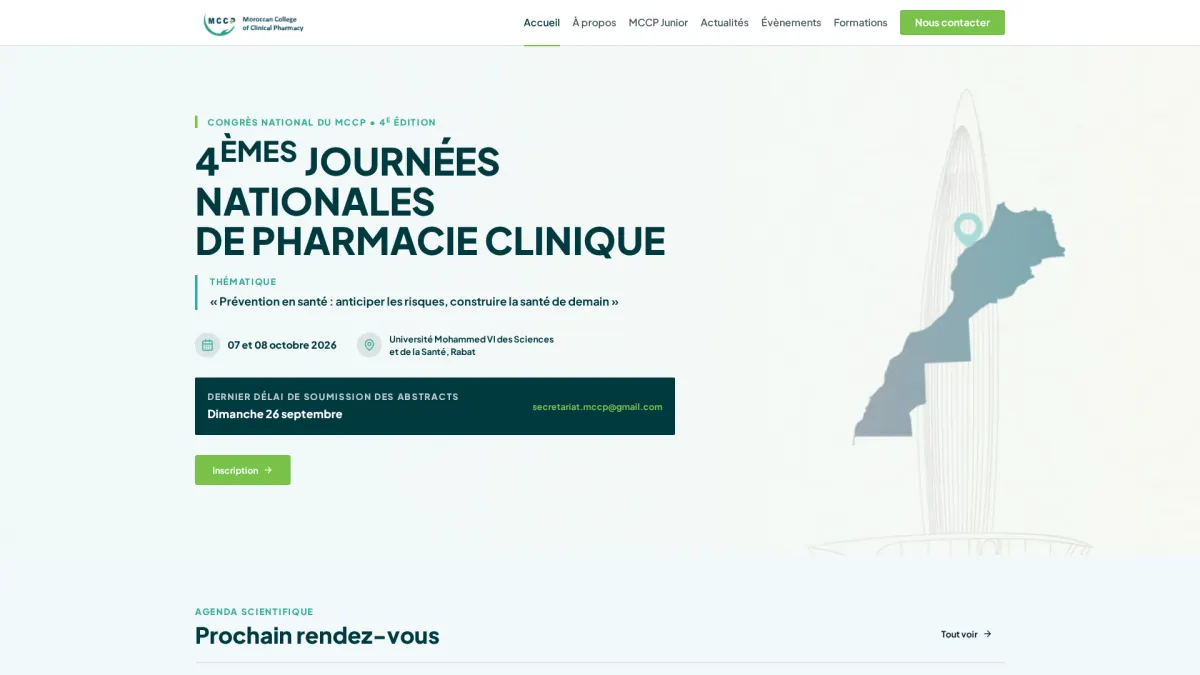 4es Journées nationales de pharmacie clinique — « Prévention en santé »