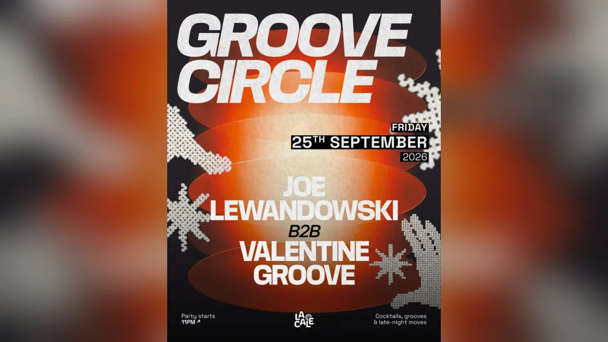 La Cale présente « Groove Circle » — Joe Lewandowski B2B Valentine Groove
