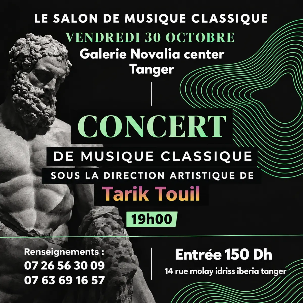Salon de Musique Classique — ouverture de saison à Tanger