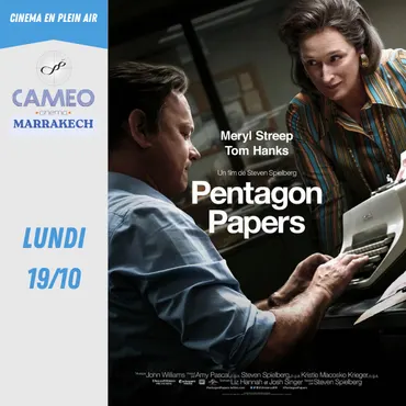 Pentagon Papers (VF) - 19 octobre 2026 — Cameo Cinema Marrakech