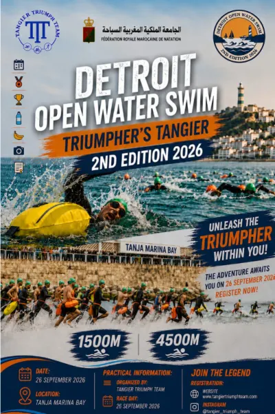 Detroit Open Water Swim 2026 — 2e édition