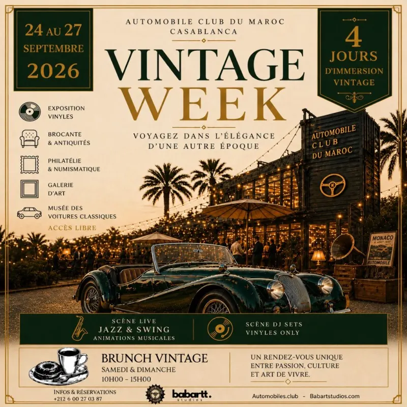 Vintage Week Casablanca