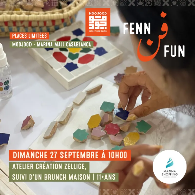 Fenn & Fun by Moojood — atelier zellij ados et adultes