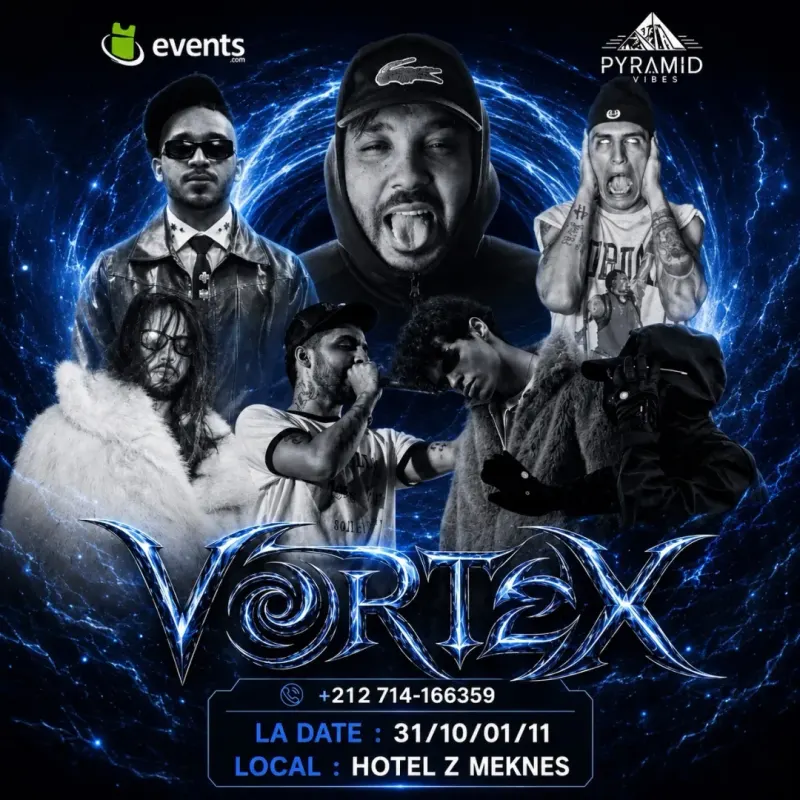 VORTEX Festival 100 % Rap — Meknès