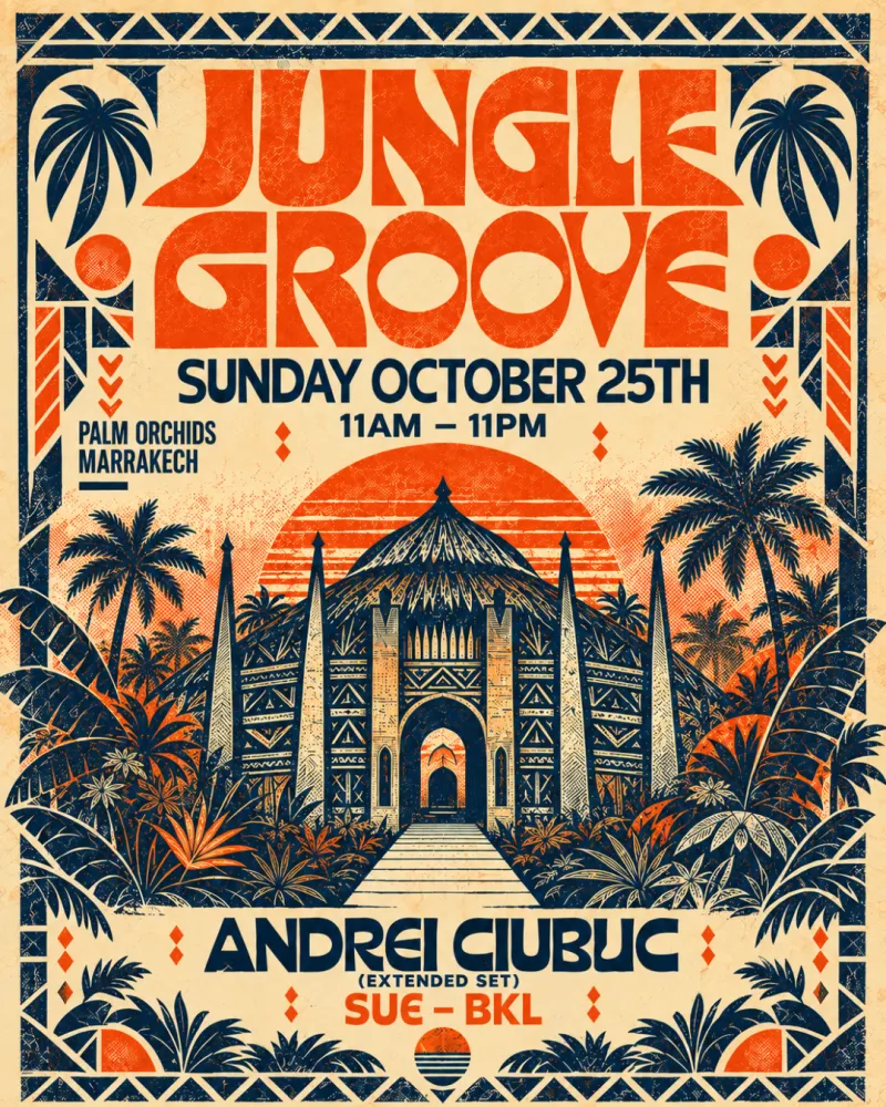 Jungle Groove by Groover Club — retour à Palm Orchids
