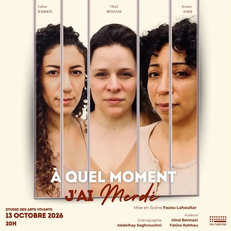« À quel moment j'ai merdé ? » — Troupe 19h Théâtre à Casablanca