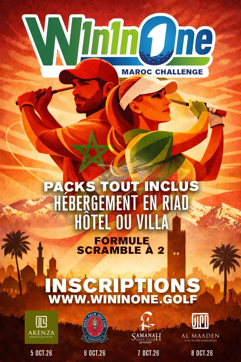 Wininone Maroc Challenge Marrakech 2026 — golf