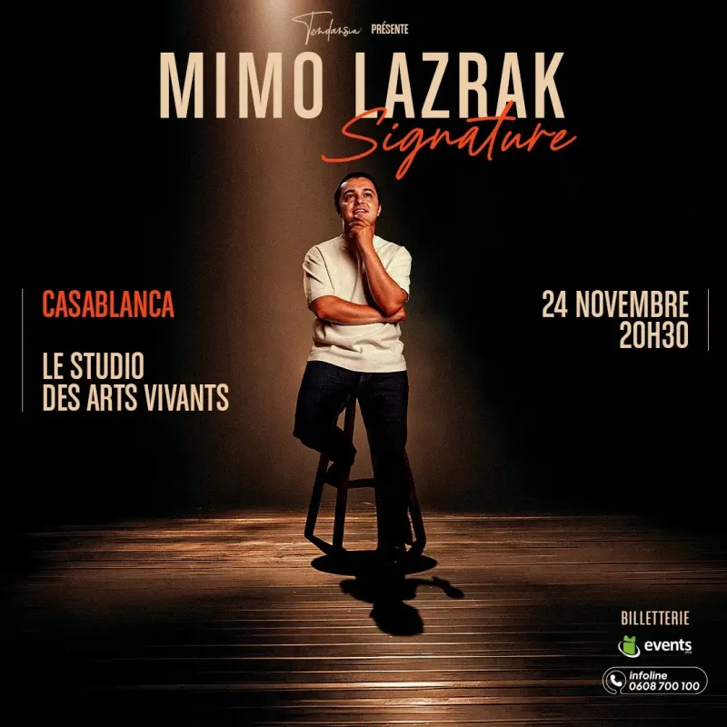 Mimo Lazrak — « Signature » à Casablanca