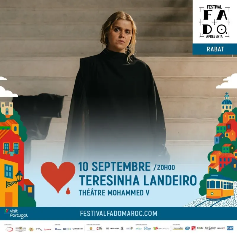 Teresinha Landeiro : La nouvelle étoile du Fado illumine le Théâtre Mohammed V !